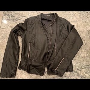 Express leather jacket